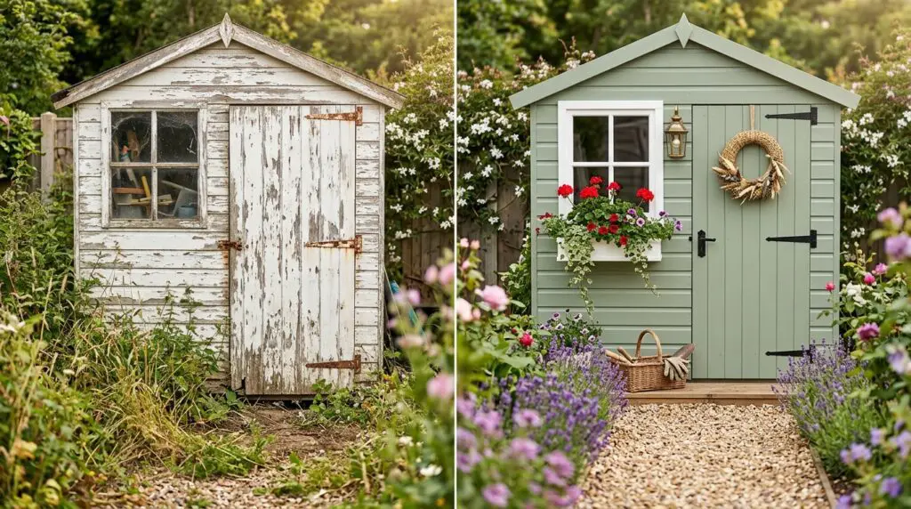 Garden Shed Decorating Ideas