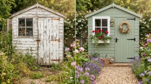 DIY Garden Shed Decorating Ideas