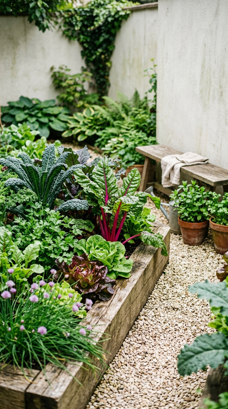 Vegetables for partial shade