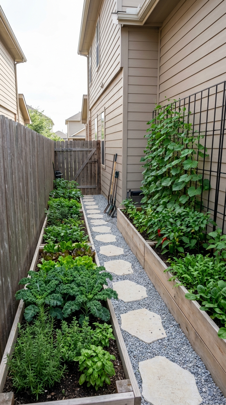 High-Yield Micro Vegetable Garden