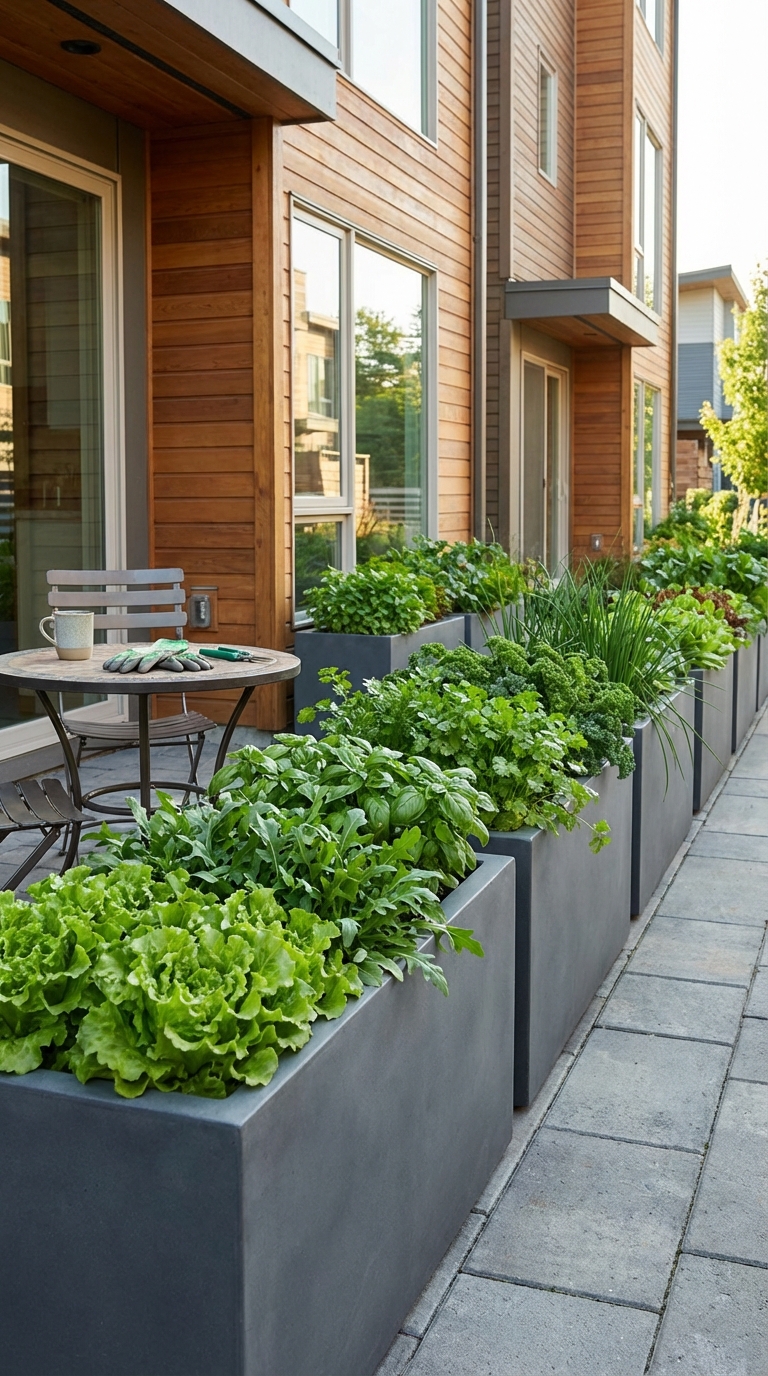 High-Yield Micro Vegetable Garden