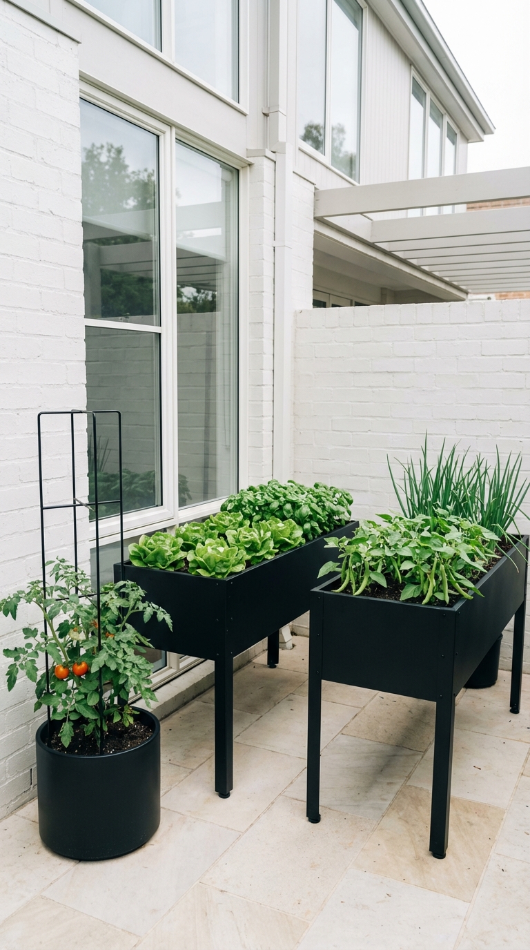 High-Yield Micro Vegetable Garden