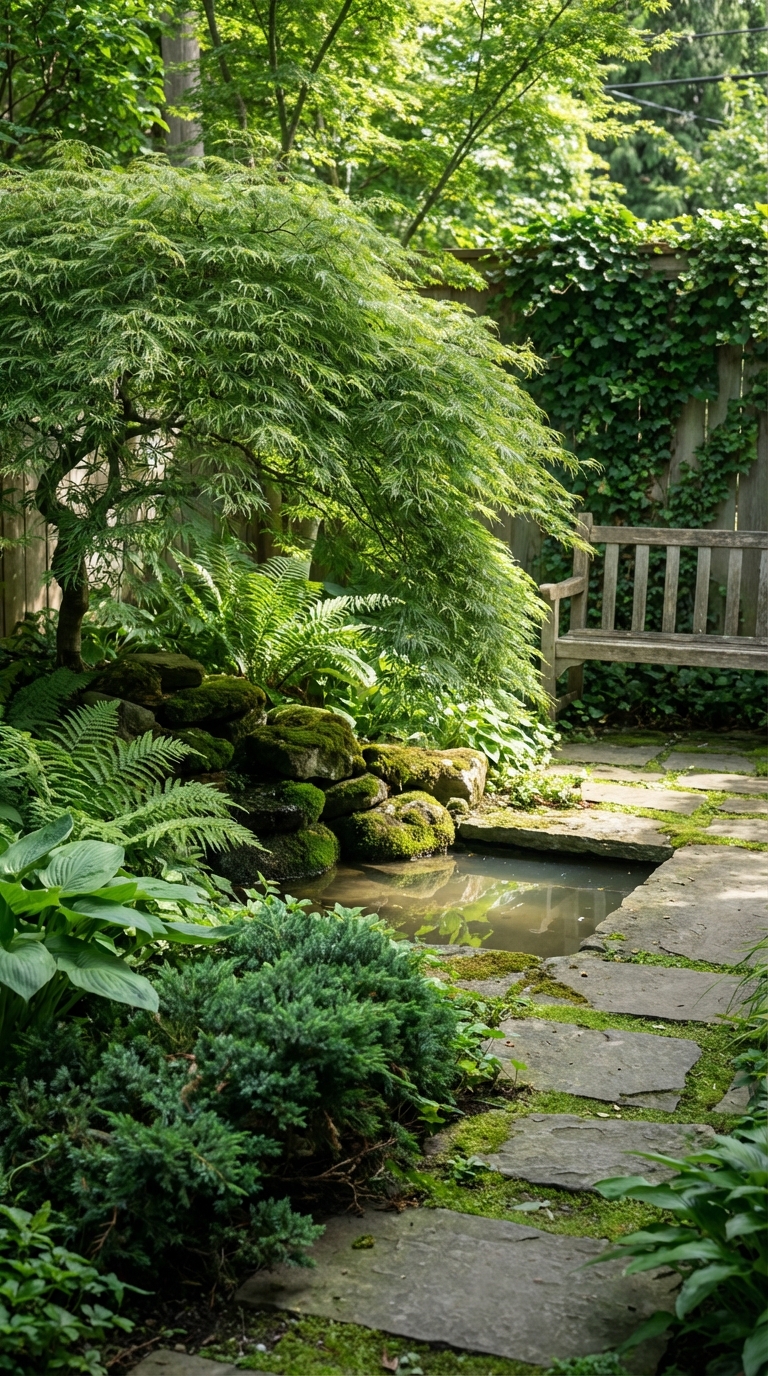 Waterfall Japanese Maple
