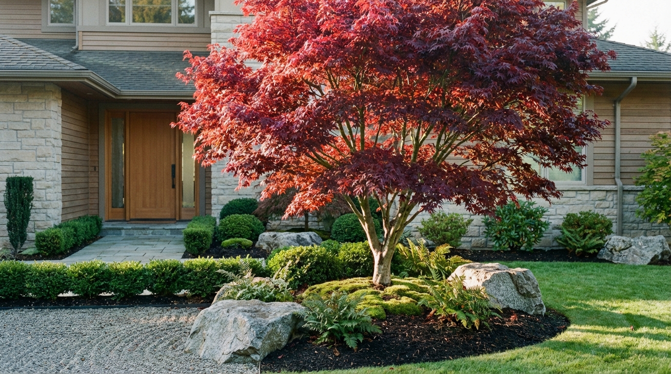 Japanese Maple Trees: Best Varieties and How to Use Them in Japanese Gardens and Residential Landscaping
