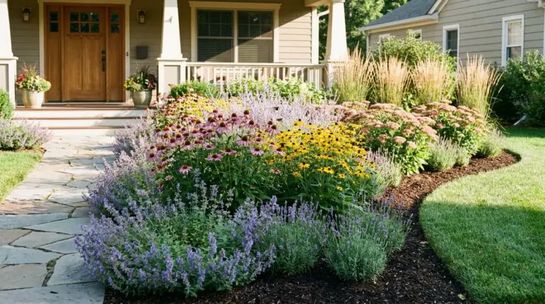 Low Maintenance Perennial Border Ideas