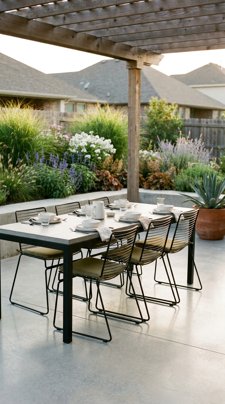 Modern Concrete Patio Ideas