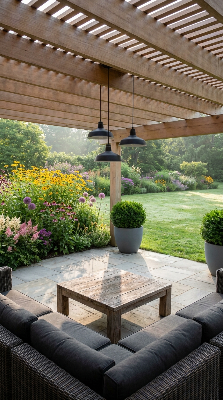 Modern Covered Patio