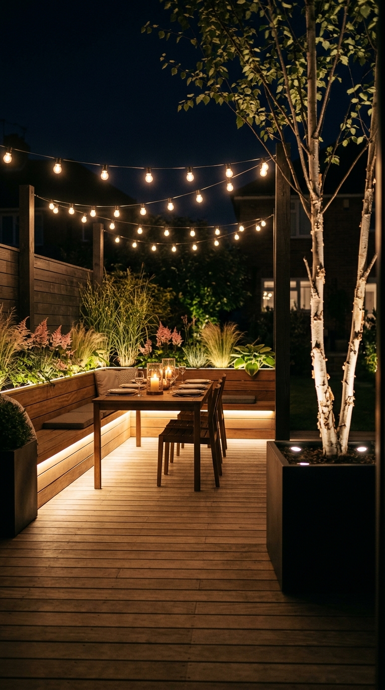 Modern Patio Lighting