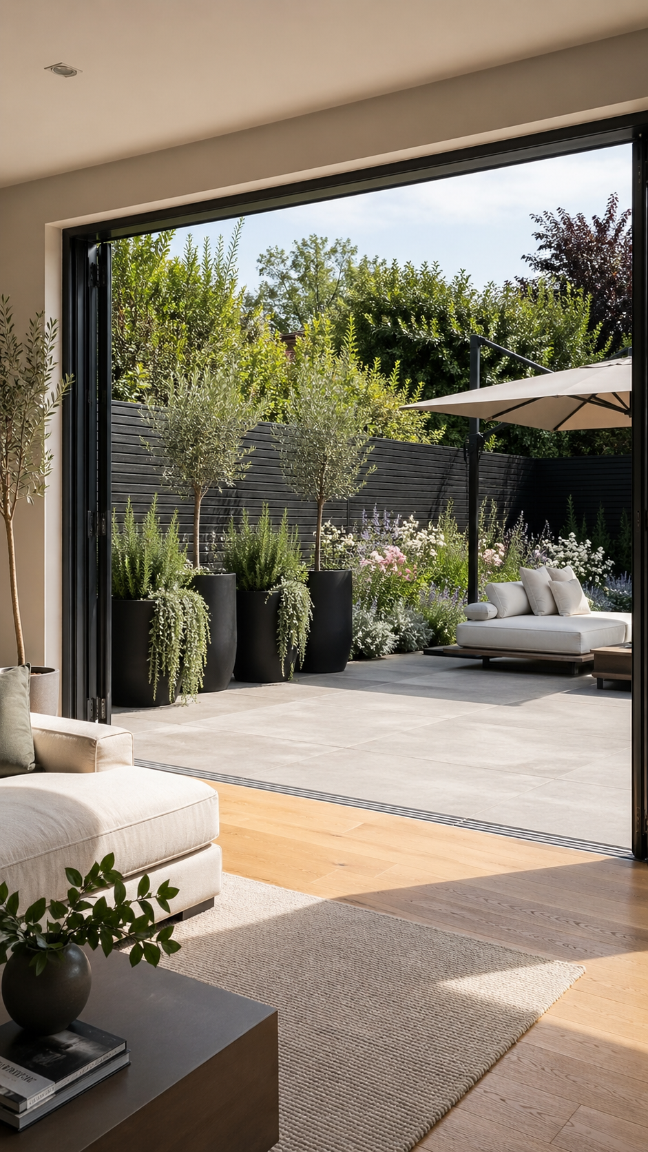 Modern Outdoor Living Space 