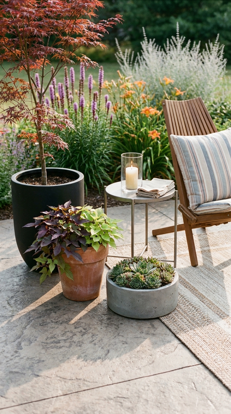 Modern Outdoor Living Space 