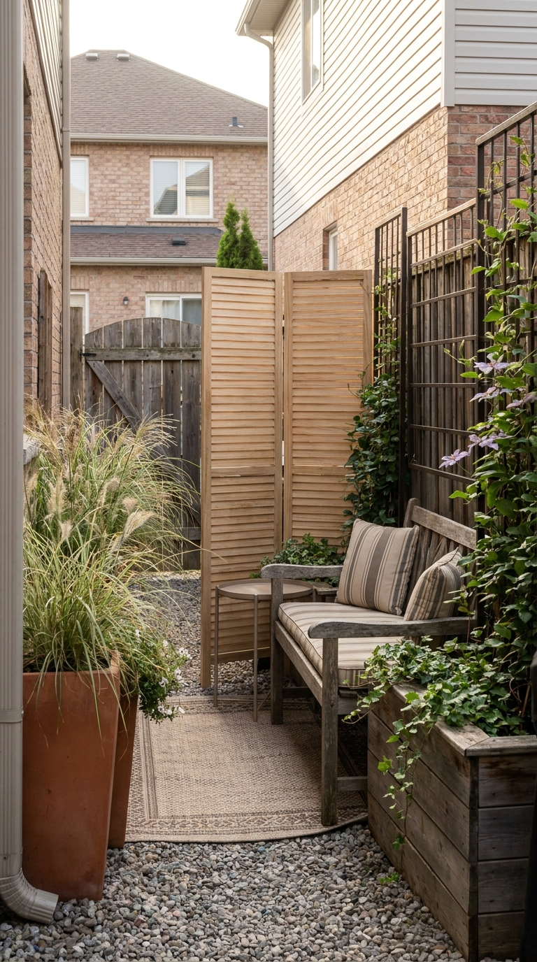 Privacy Patio Ideas for Renters 