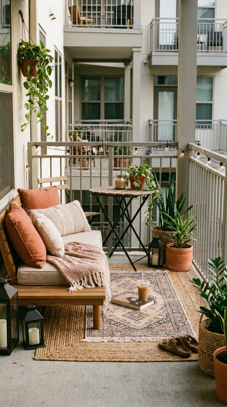 Boho Patio Ideas for Renters