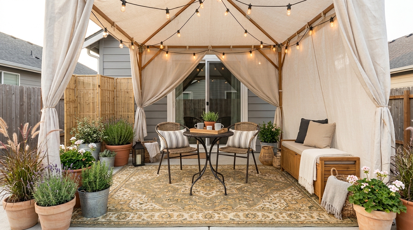 Patio Ideas for Renters That Make a Temporary Space Feel Like Home