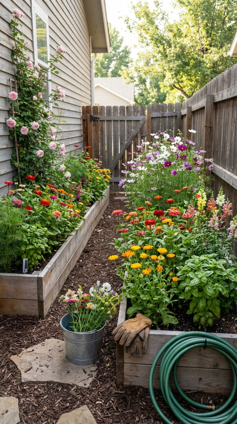 Small Cut Flower Garden Ideas