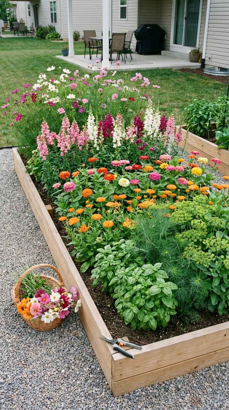 Cut Flower Garden Layout Ideas