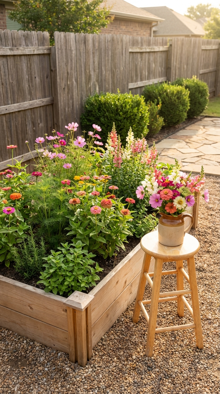 Small Cut Flower Garden Plan for Regular Bouquets