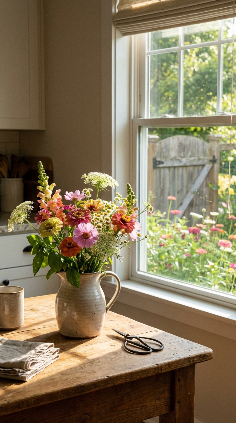 Small Cut Flower Garden Bouquets