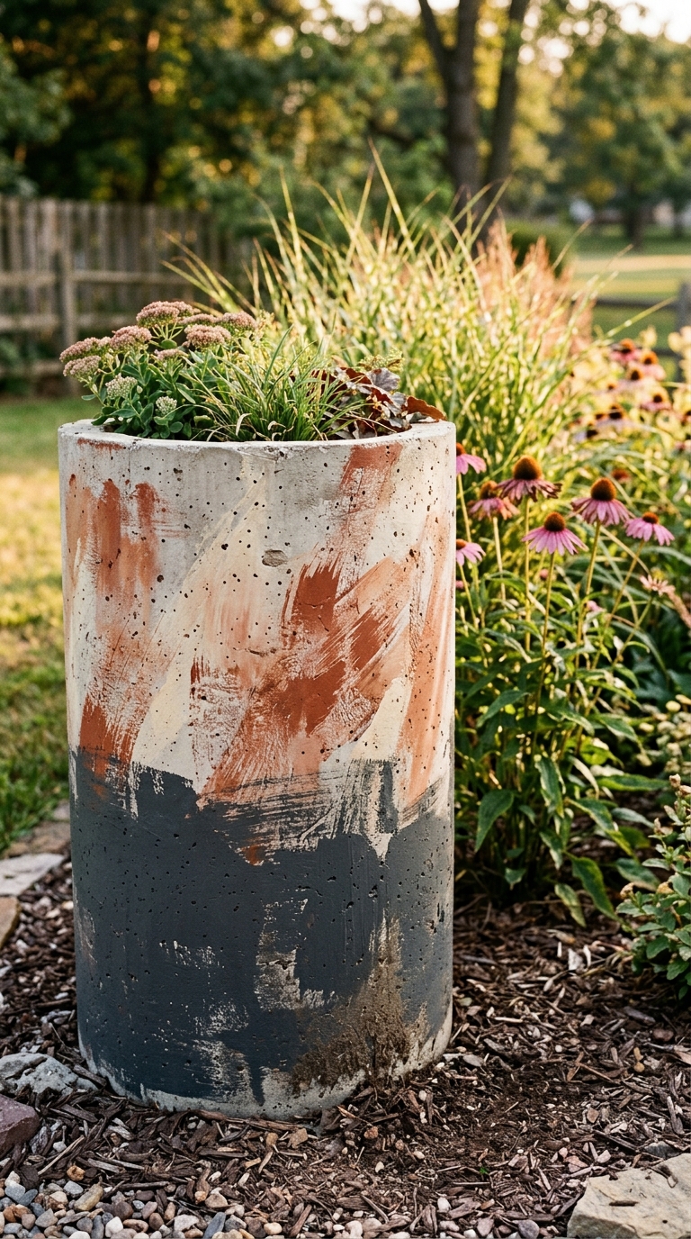 Large Painted Pot Ideas