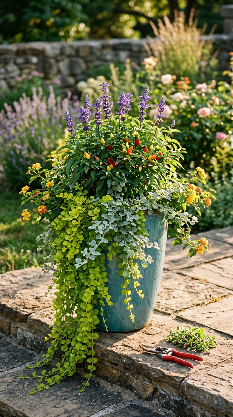 Cascading Planter Arrangements
