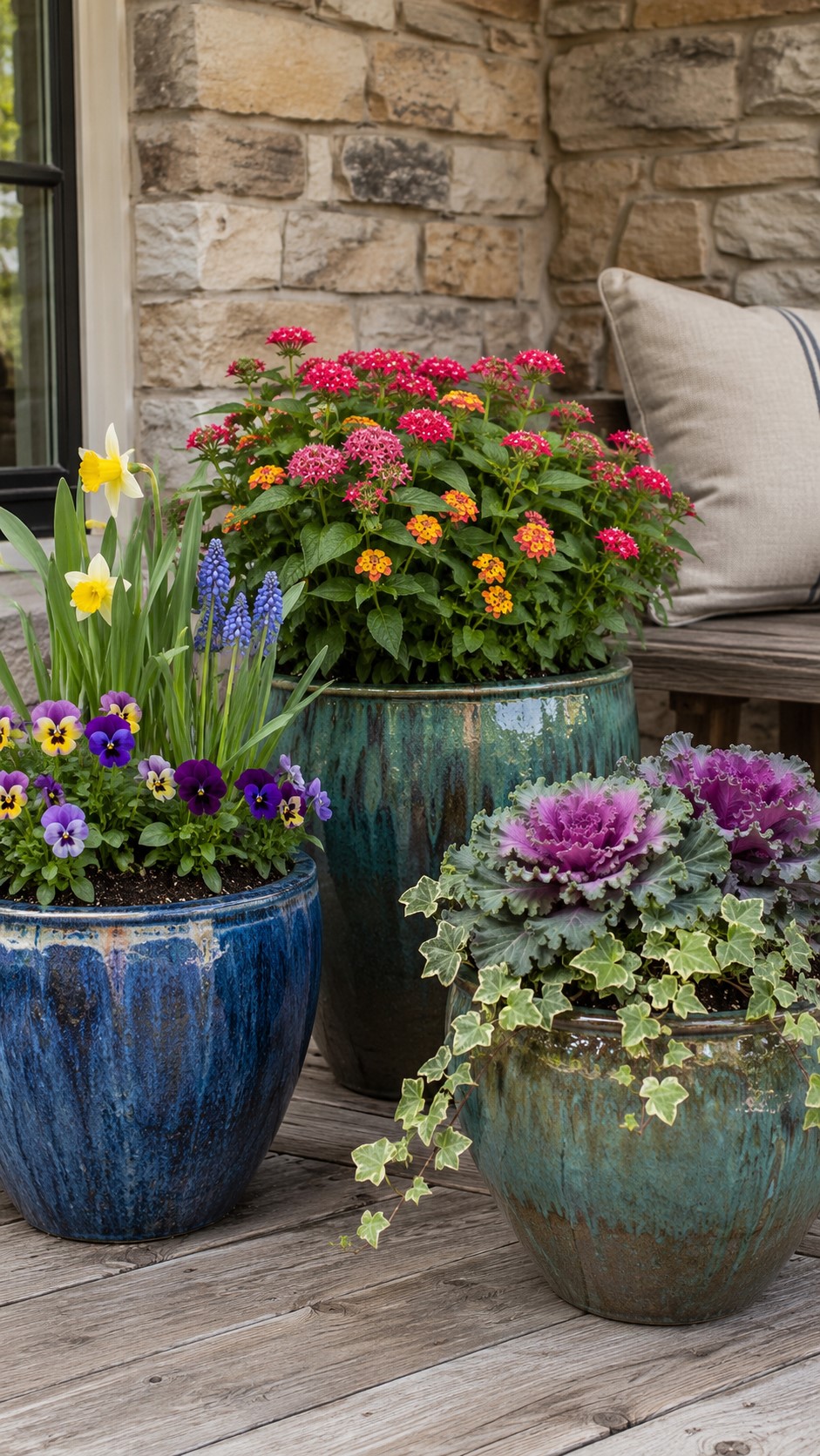Seasonal Patio Pots for Year-Round Color