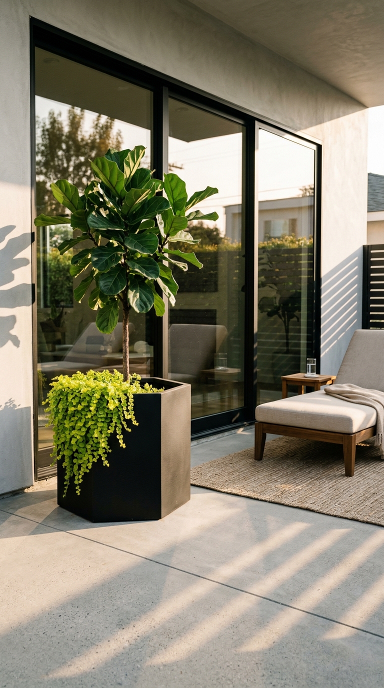 Modern Patio Planters