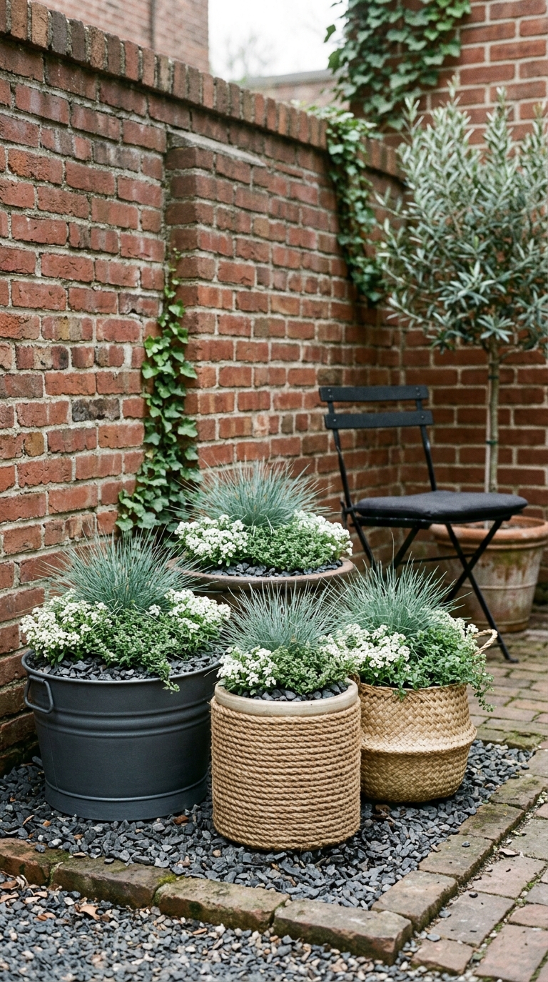 Budget Friendly Patio Planters