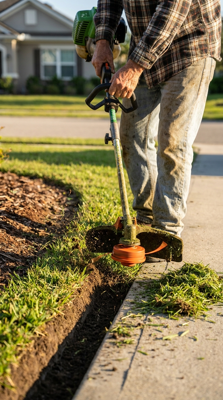 No-Pro Landscaping Front Yard