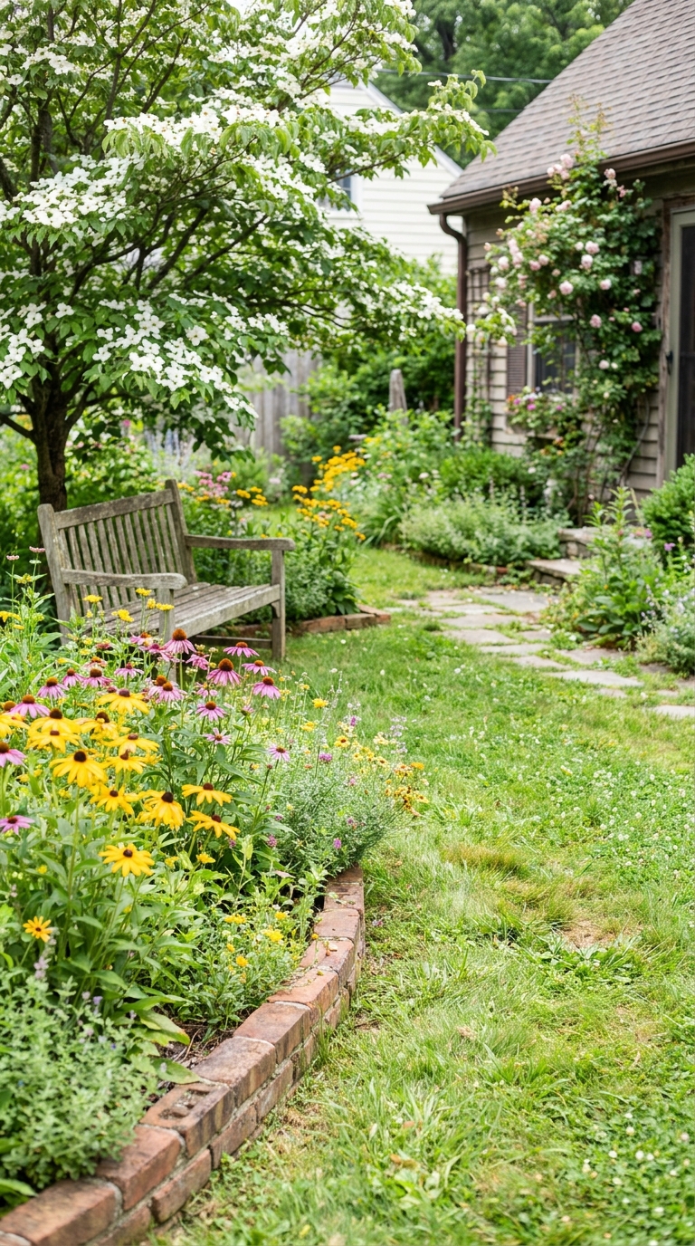 Ditching Perfection for a Relaxed Yard Aesthetic