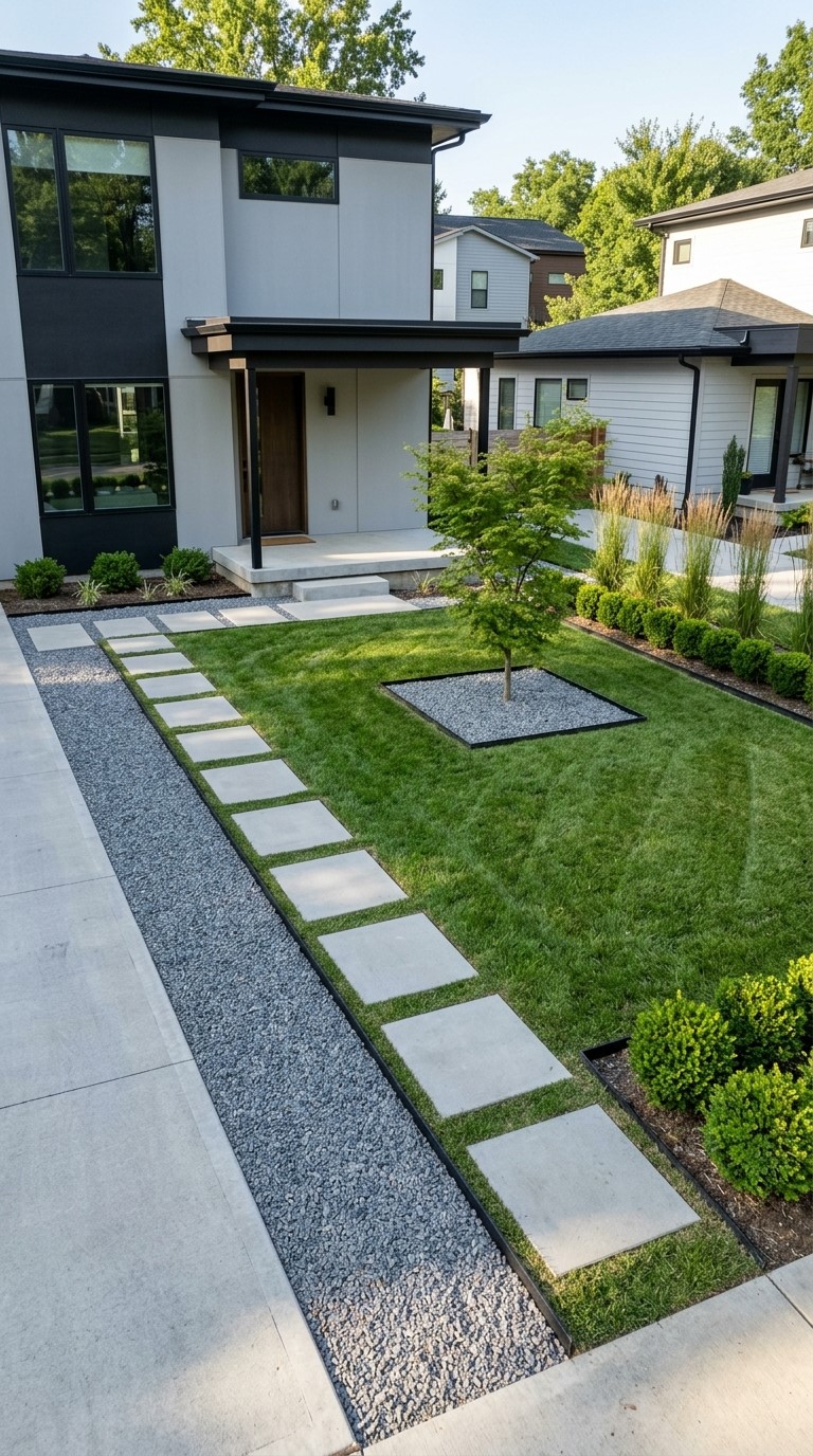 Front Yard Landscaping Modern Ideas