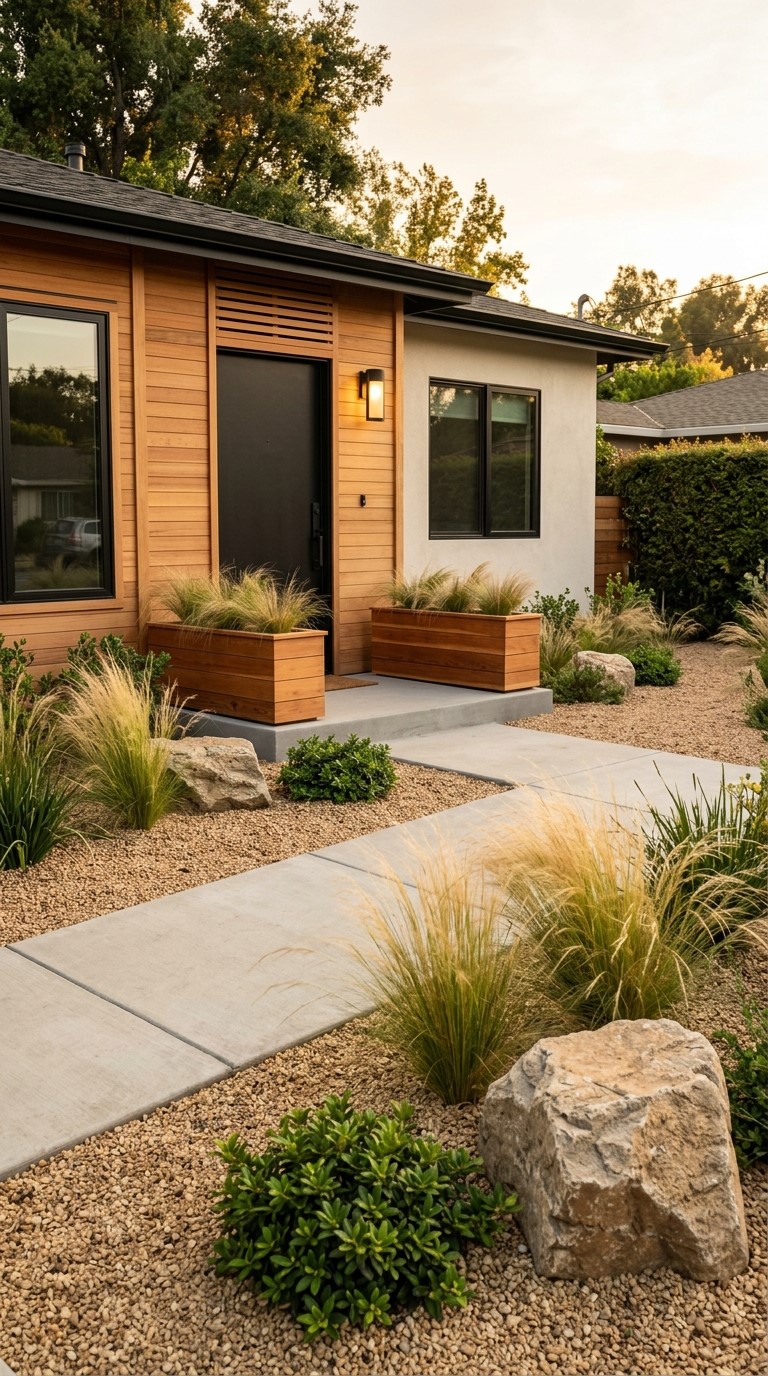Modern Front Yard Landscaping Ideas