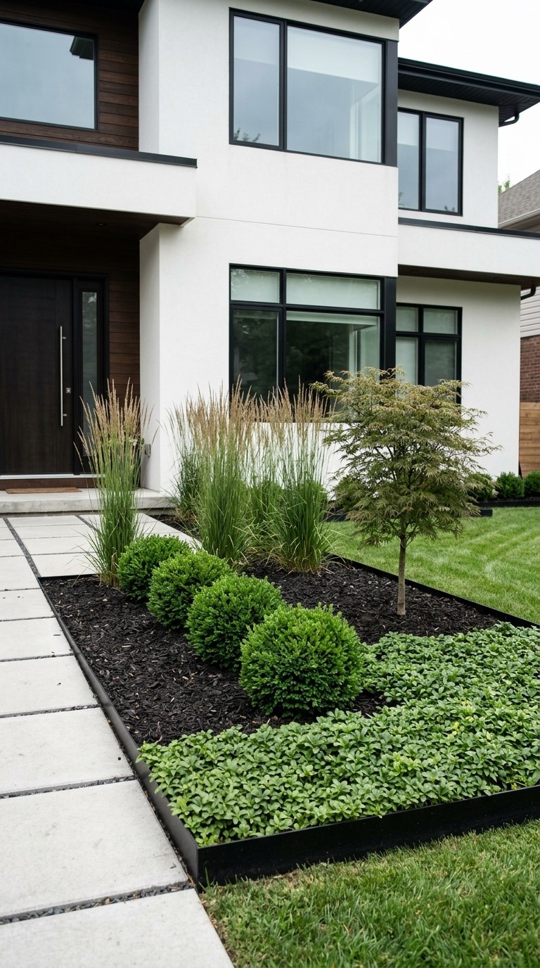 Modern Front Yard Landscaping