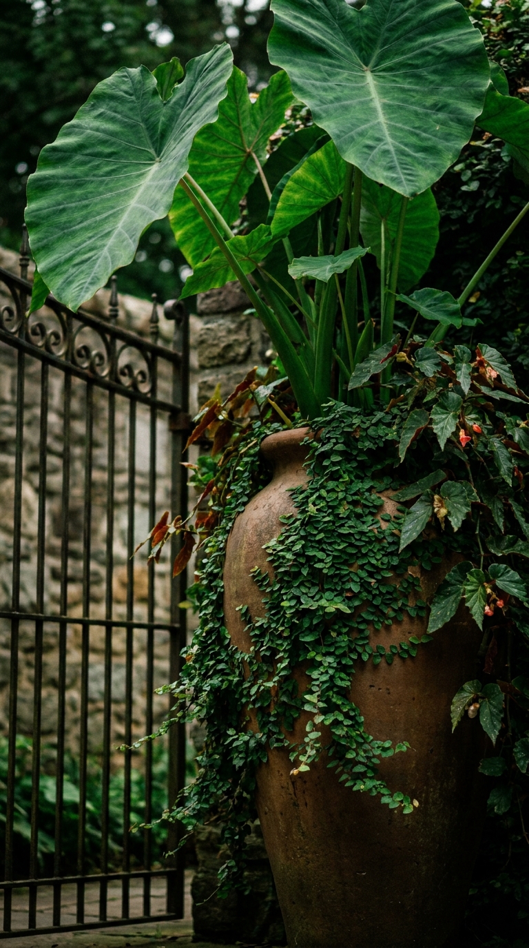 Pairing Container Garden Spiller Ideas With Bold Centerpieces