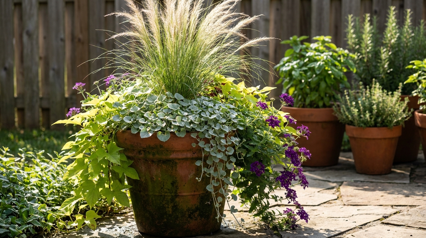 Spiller Plants for Containers: The Secret to Pots That Actually Look Alive