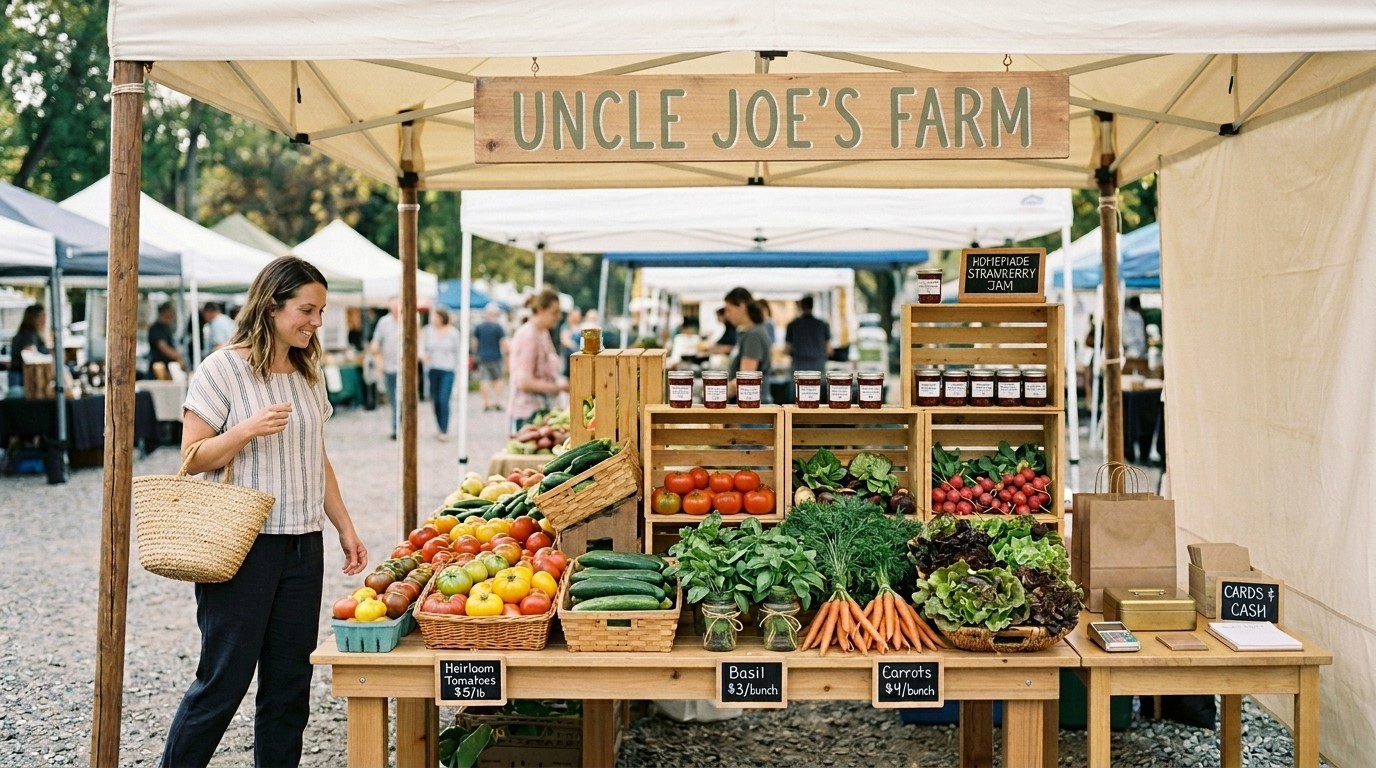 10 x 10 Farmers Market Booth Layout Ideas for Sellers Who Need Room to Work