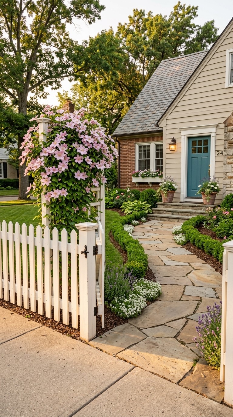 Clematis Trellis Ideas for Front Yard