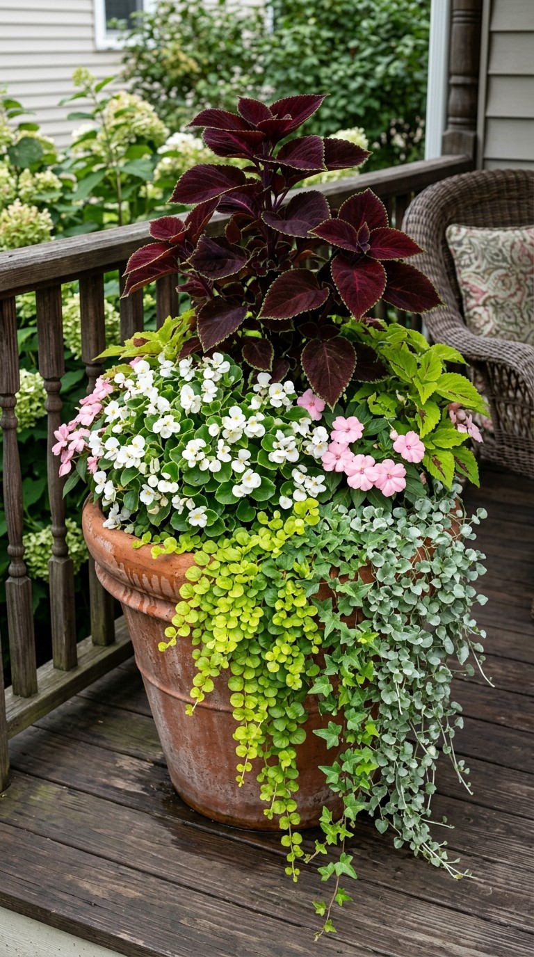 Coleus Container Garden Ideas