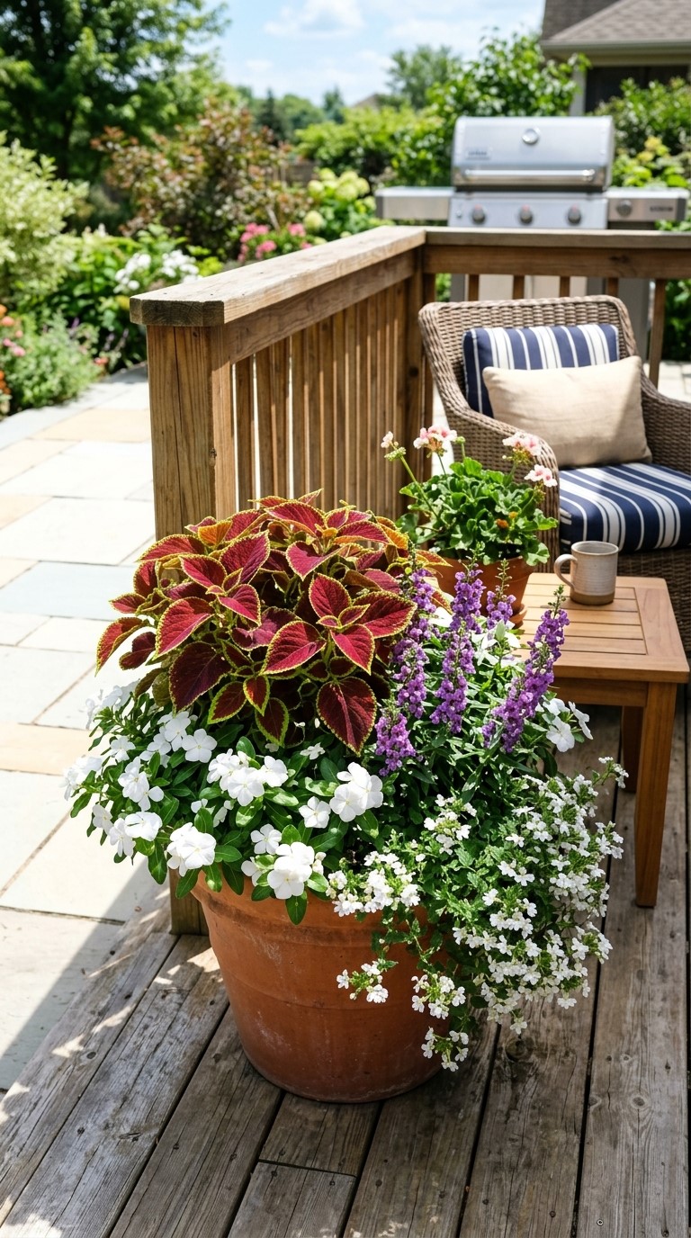 Coleus Planter Ideas for Full Sun Spaces