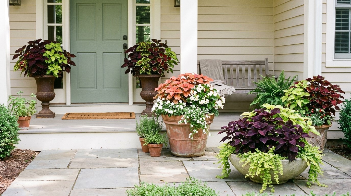 Coleus Planter Ideas That Make Plain Pots Look Full Fast