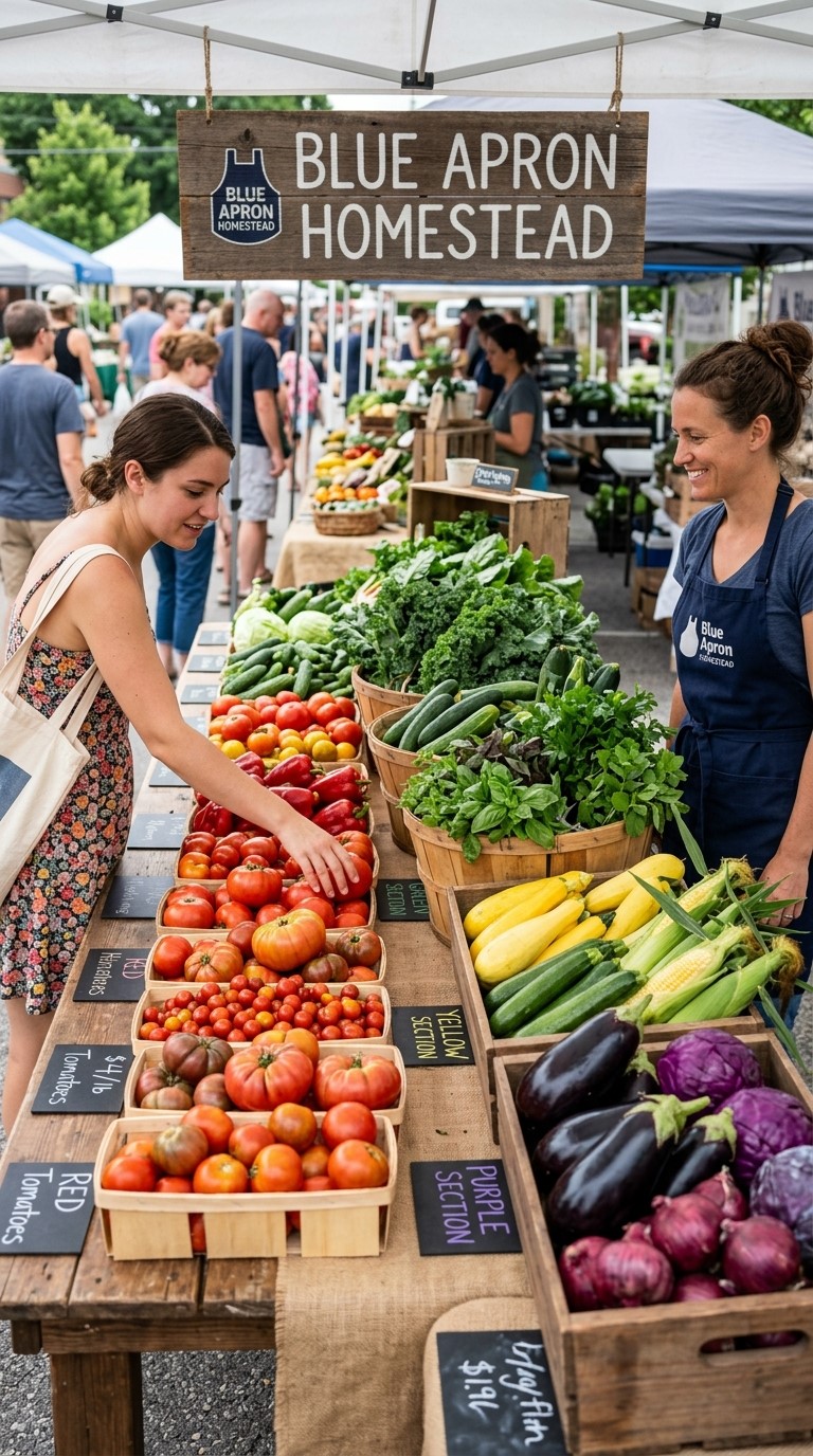 Group Your Farmers Market Table Display