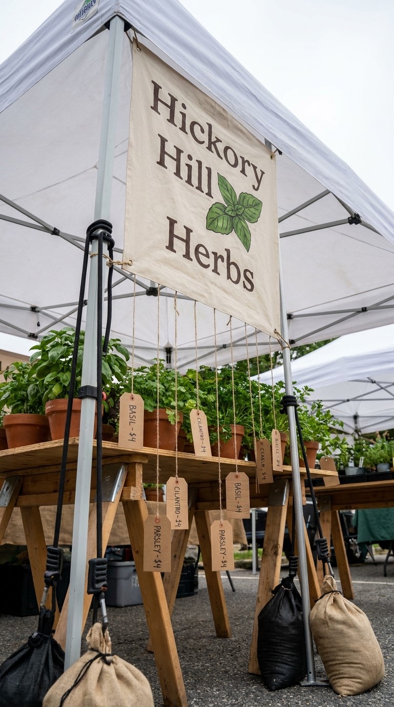 Farmers Market Banner Ideas