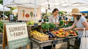 Farmers Market Signage