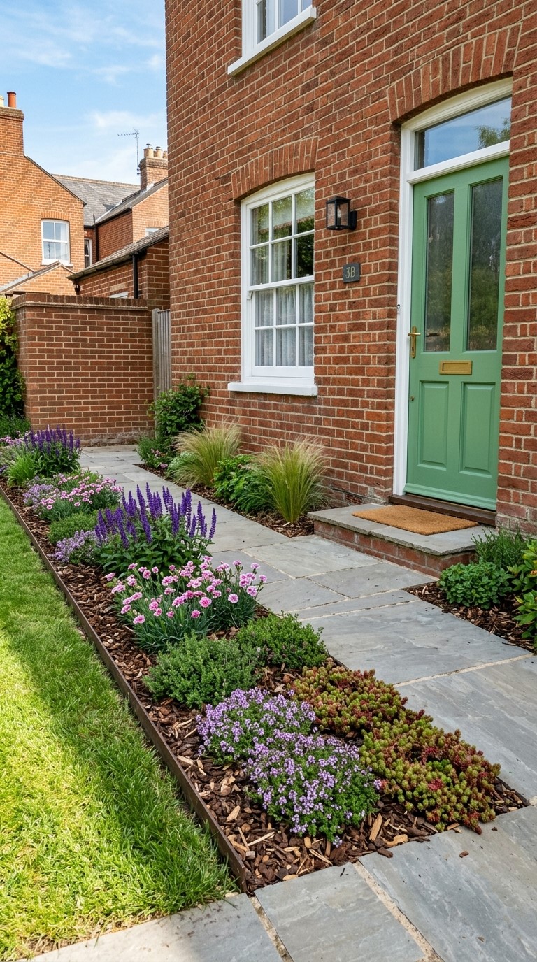 Small Full Sun Front Yard Borders