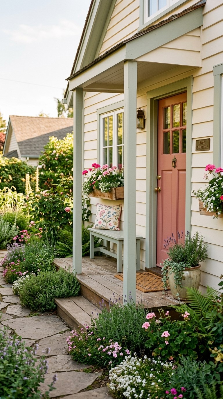 Narrow Front Porch Designs for Small Houses