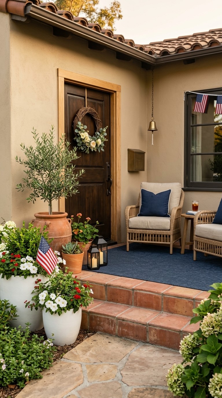 Patriotic Front Porch Ideas
