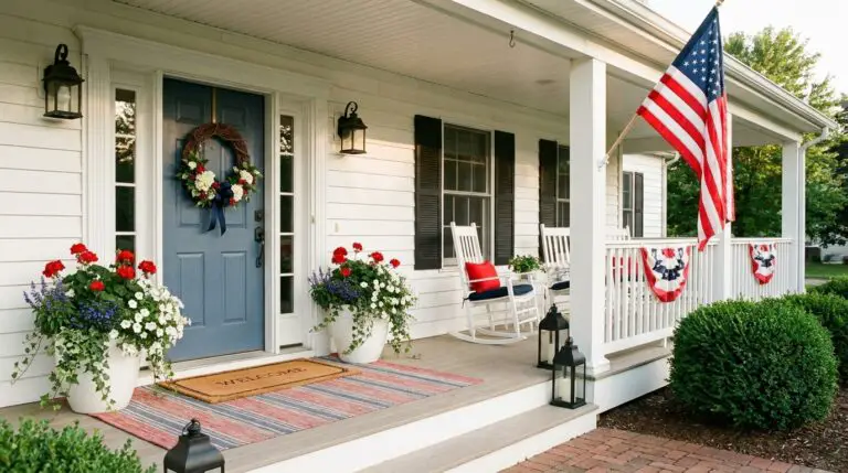 Patriotic Front Porch Ideas