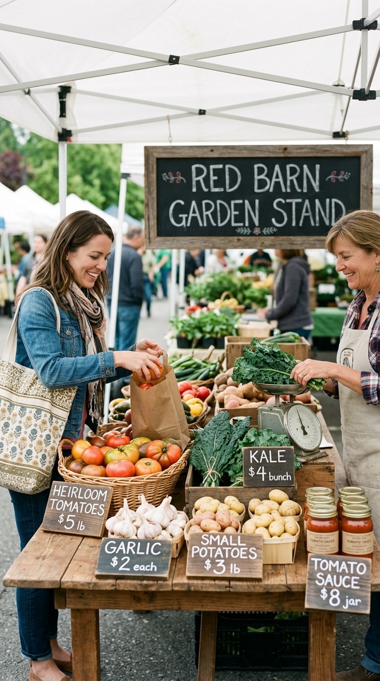Farmers Market Pricing Produce