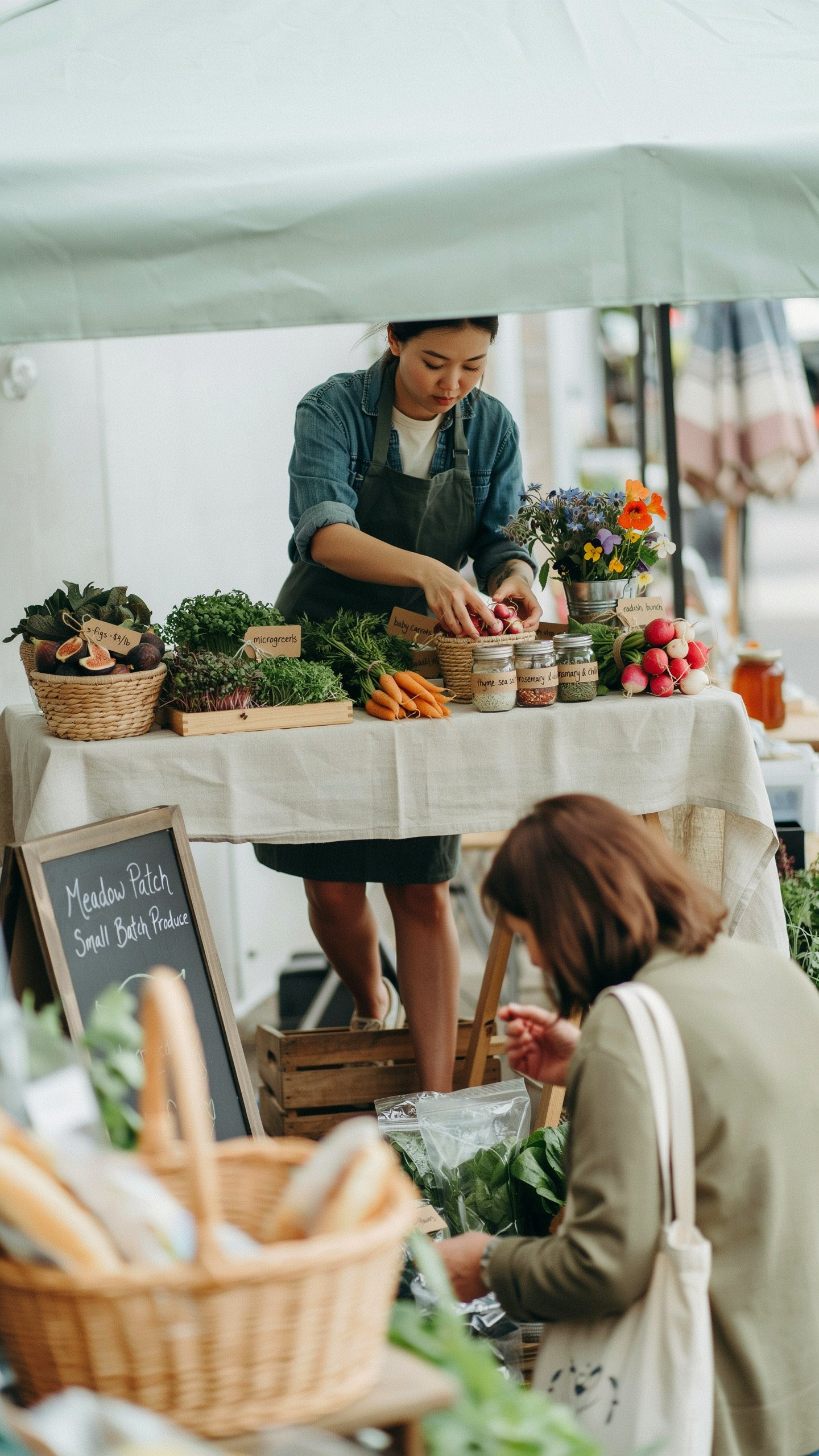 Produce Display Ideas for Small Harvests 