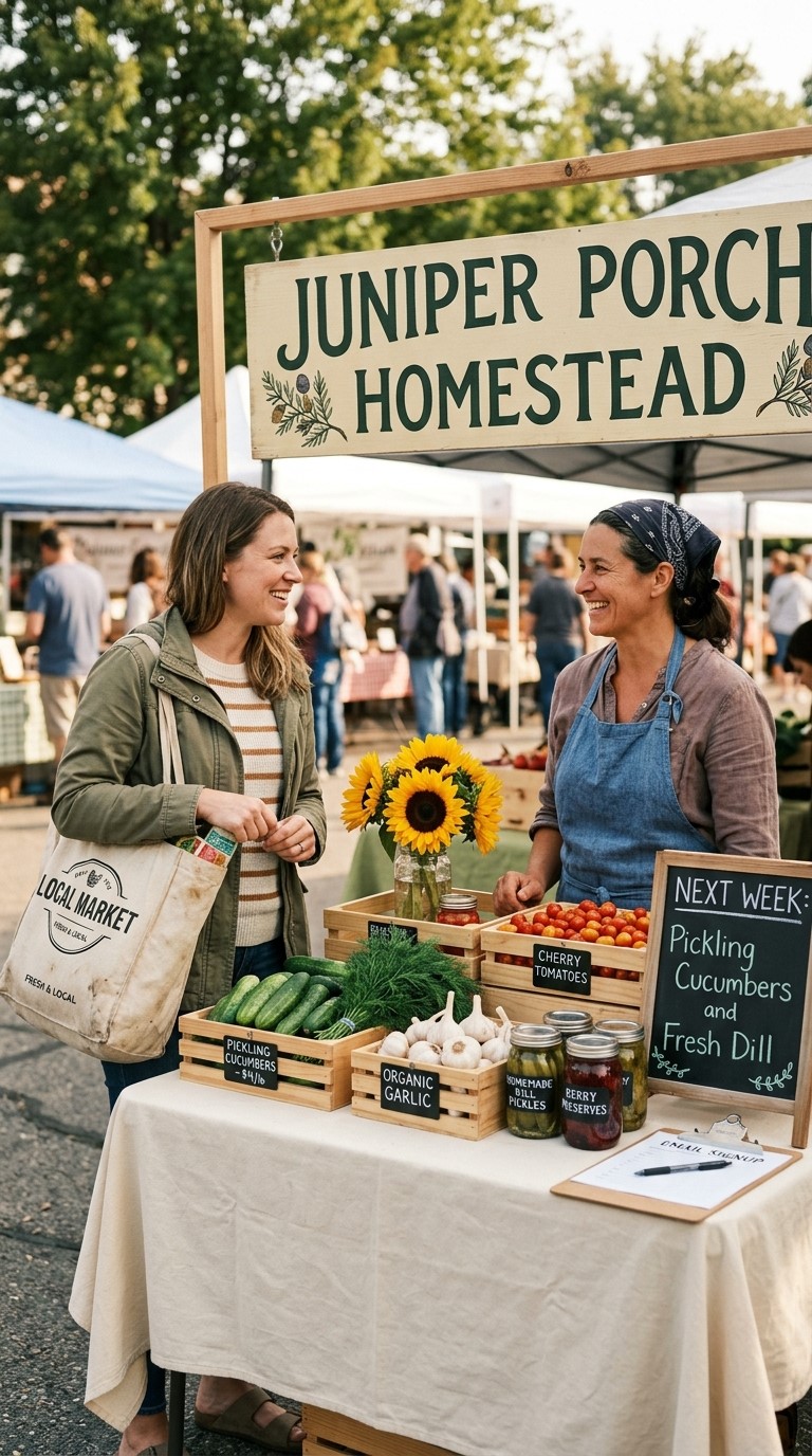 Homestead Farmers Market Ideas