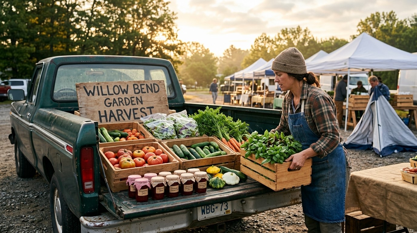 Selling Produce at Farmers Markets