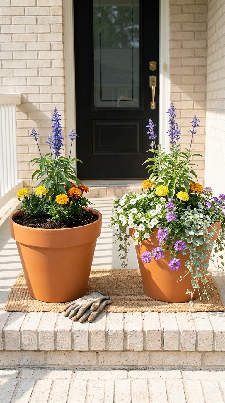 Spiller Plant Ideas Full Sun Containers